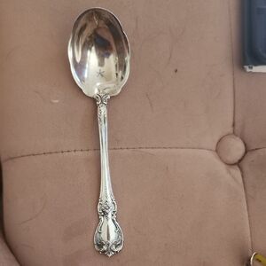 Elegant Sterling Silver Sugar Spoon